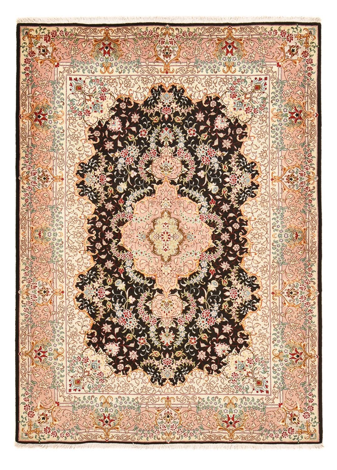 Perser Rug - Tabriz - Royal - 210 x 151 cm - dark blue