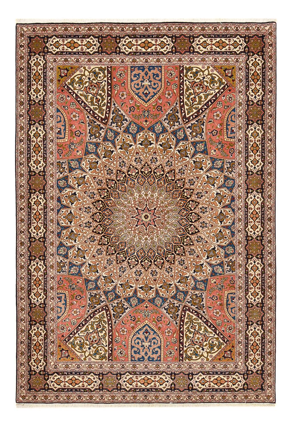 Perser Rug - Tabriz - Royal - 250 x 170 cm - dark beige