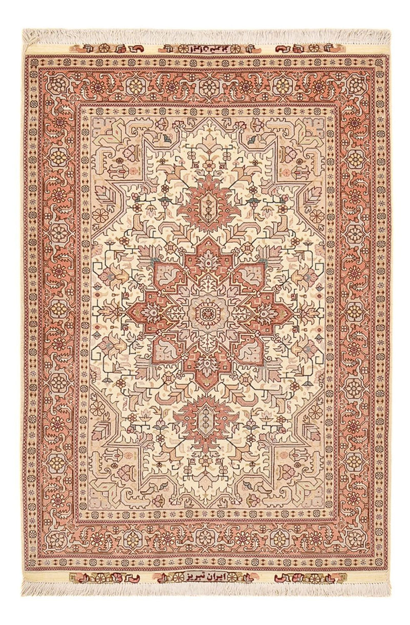 Perser Rug - Tabriz - Royal - 161 x 105 cm - light red