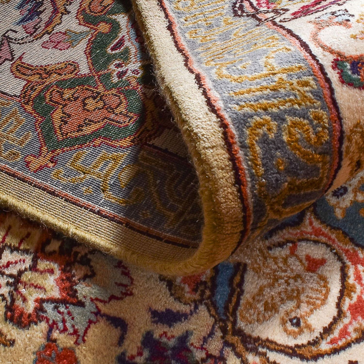 Perser Rug - Keshan - 334 x 240 cm - sand