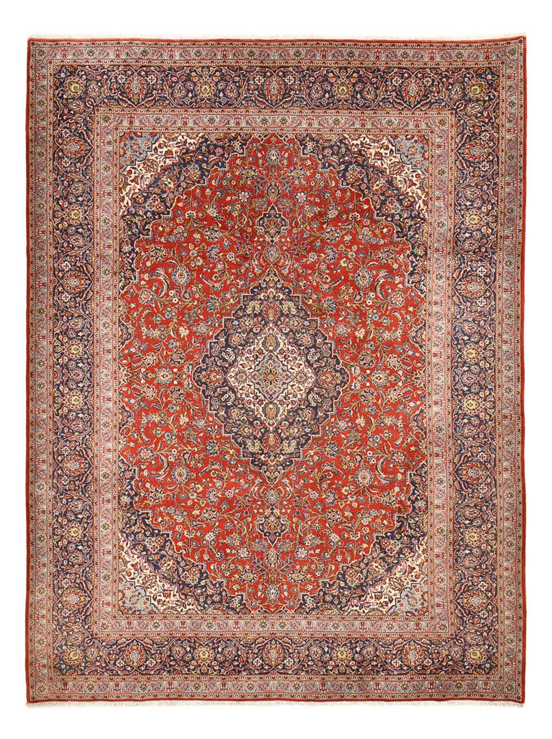 Perser Rug - Keshan - 415 x 307 cm - red