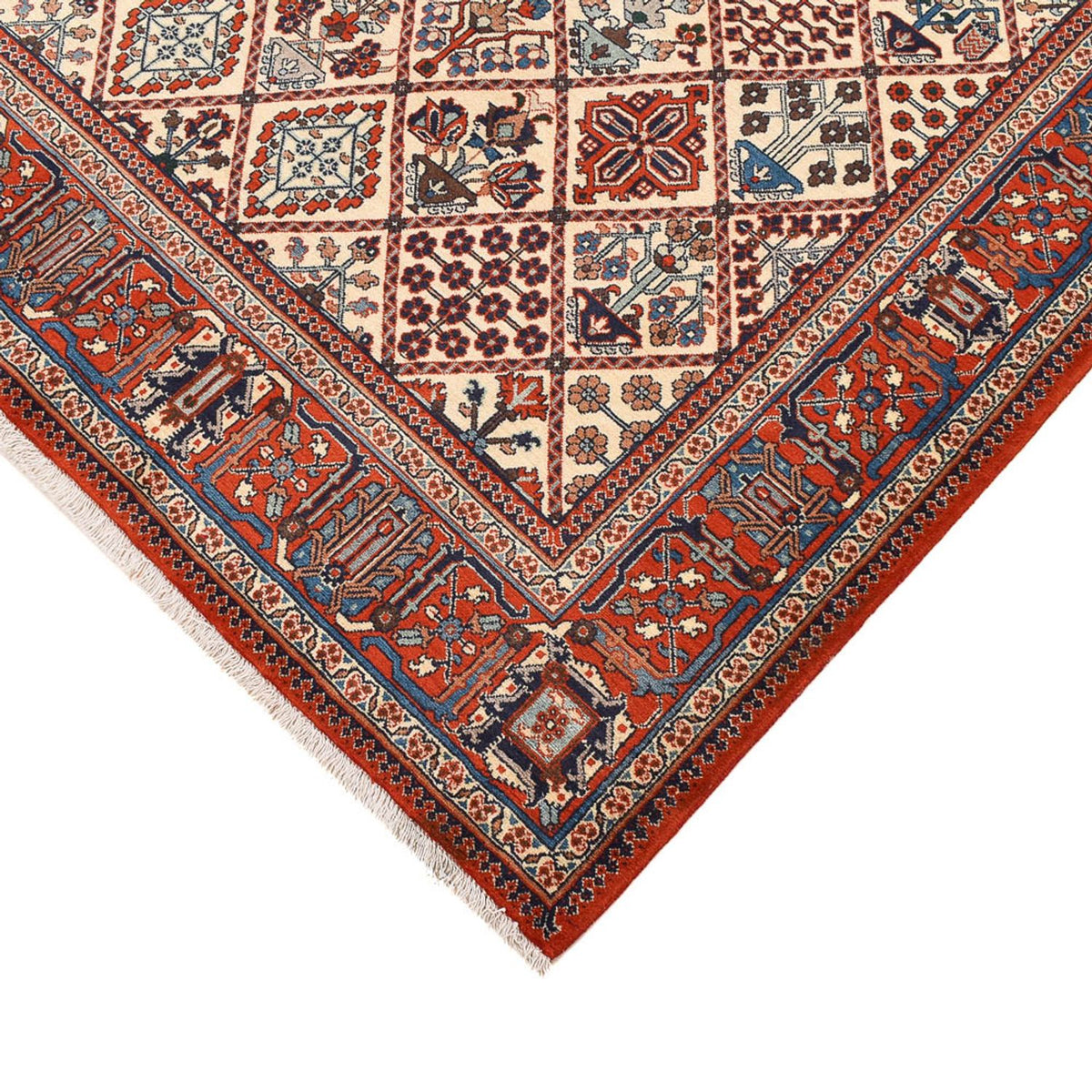 Perser Rug - Nomadic - 248 x 168 cm - dark beige