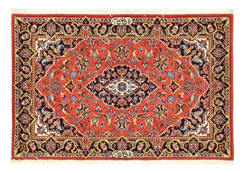 Perser Rug - Keshan - 100 x 70 cm - red