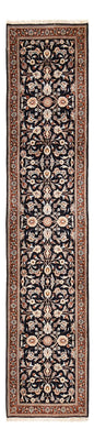 Runner Perser Rug - Keshan - 338 x 75 cm - dark blue