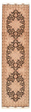 Runner Perser Rug - Tabriz - Royal - 305 x 80 cm - light beige