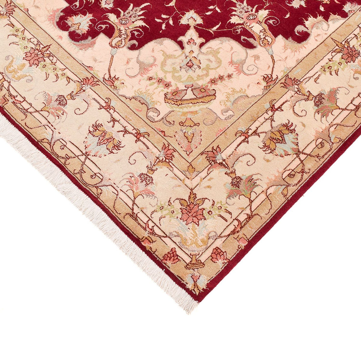 Perser Rug - Tabriz - Royal - 191 x 148 cm - red