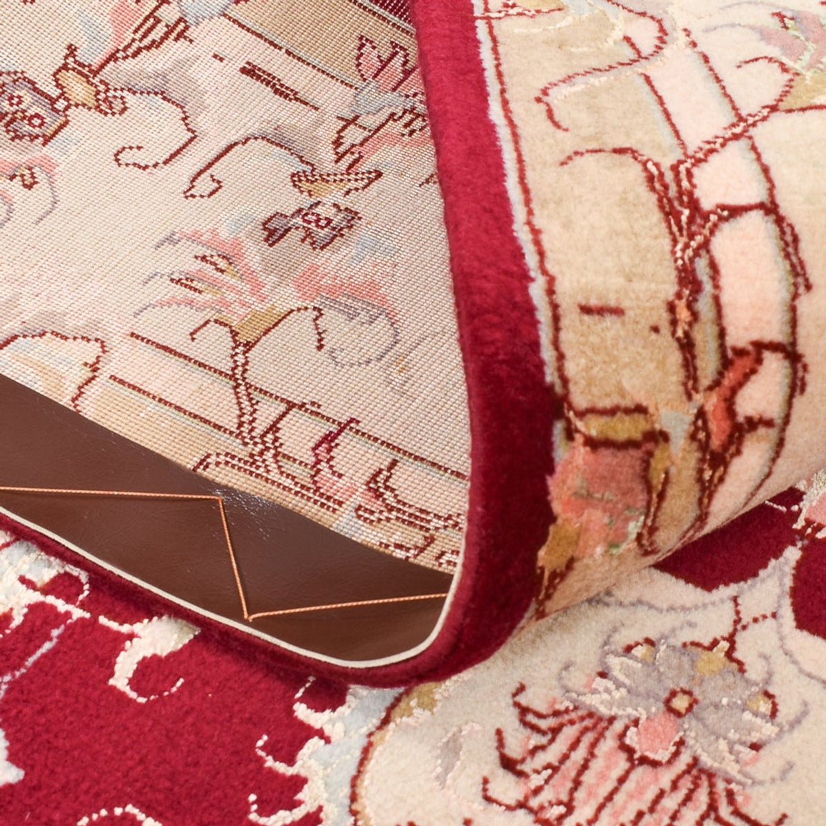 Perser Rug - Tabriz - Royal - 191 x 148 cm - red