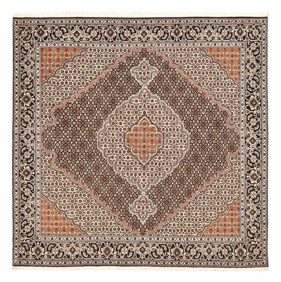 Perser Rug - Tabriz - Royal square  - 202 x 198 cm - brown