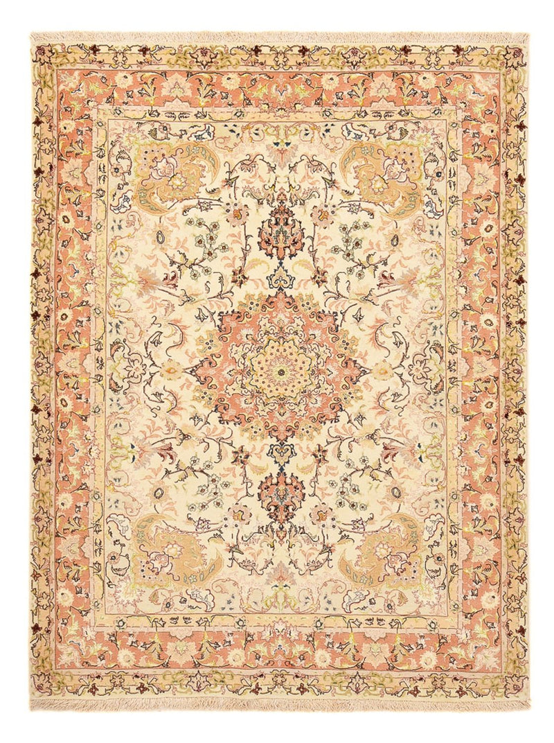 Tabriz - 50 Raj Rug 210x153cm - Persian Rugs