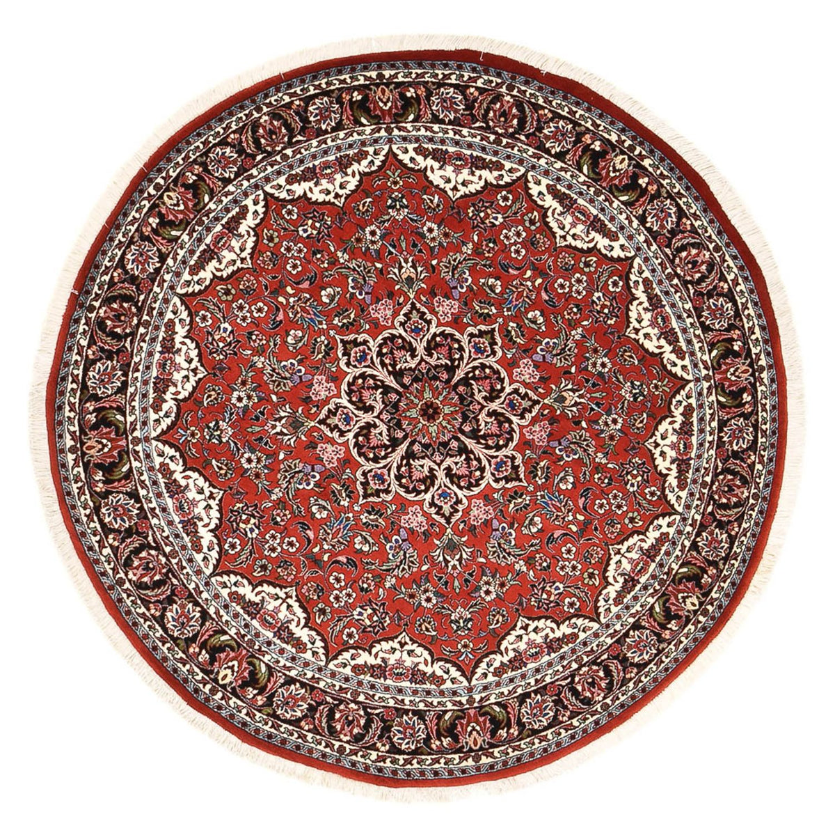 Perser Rug - Bidjar round  - 145 x 145 cm - red