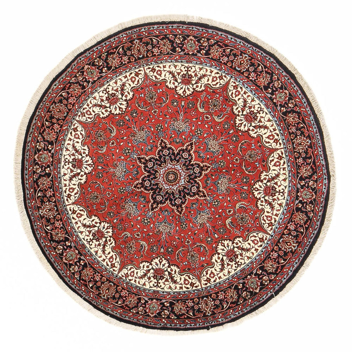 Perser Rug - Bidjar round  - 154 x 154 cm - red