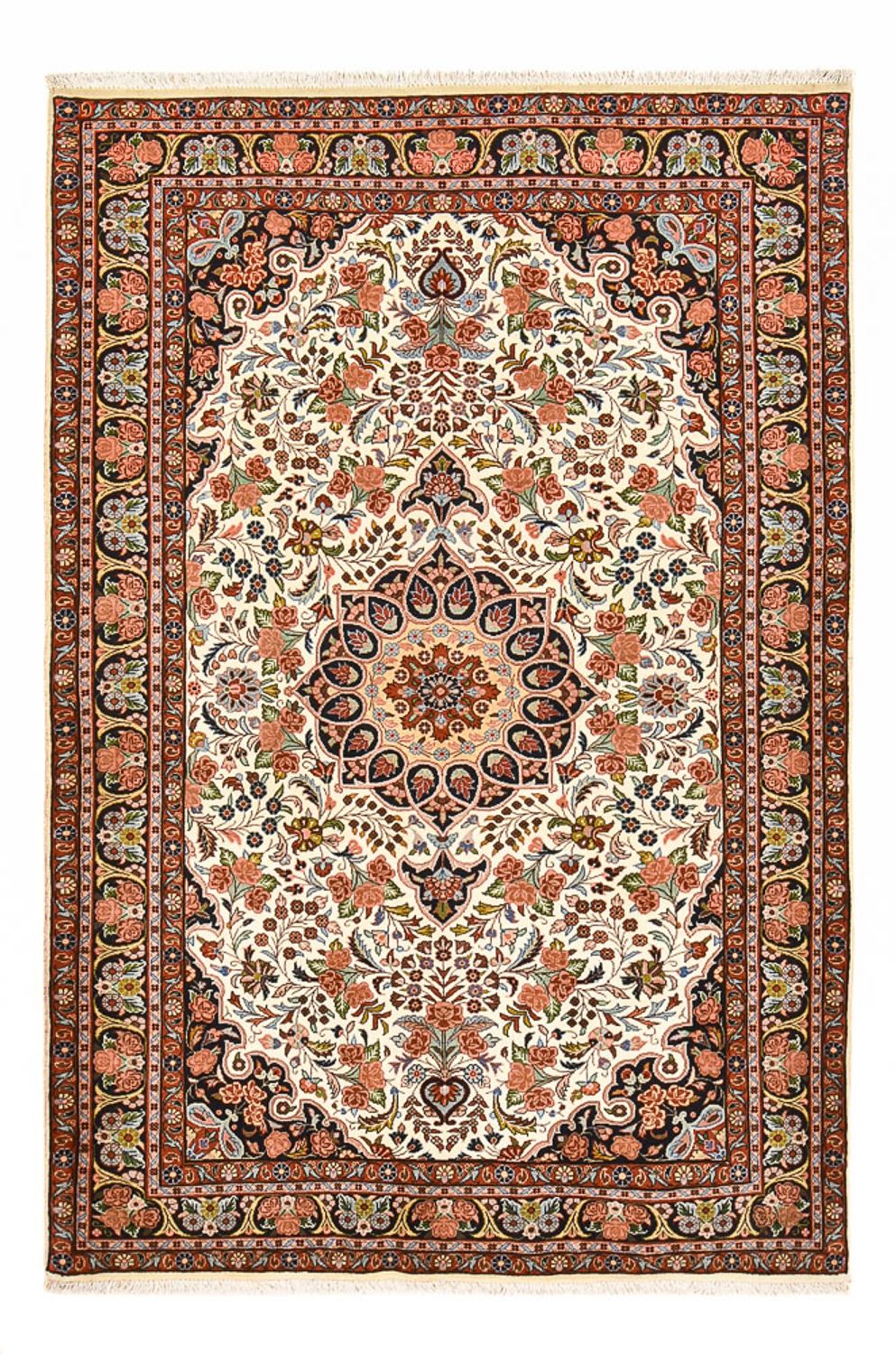 Perser Rug - Bidjar - 206 x 137 cm - cream