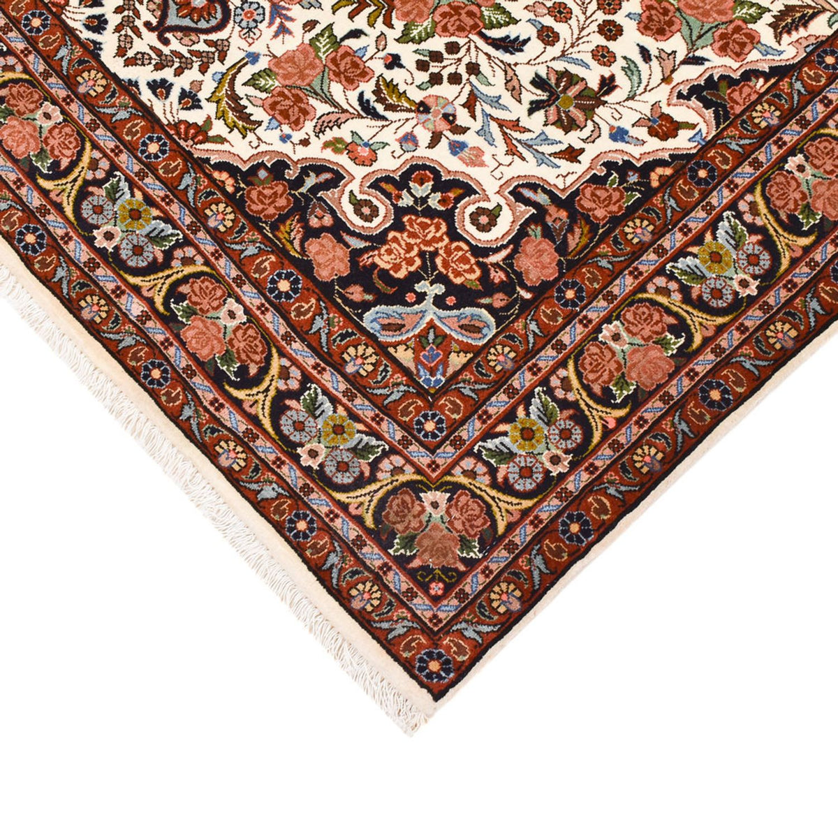 Perser Rug - Bidjar - 206 x 137 cm - cream