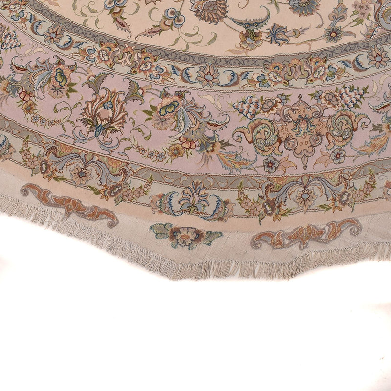 Perser Rug - Tabriz - Royal round  - 303 x 303 cm - beige
