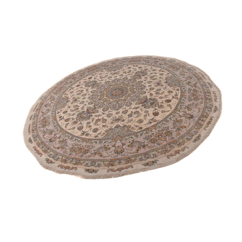 Perser Rug - Tabriz - Royal round  - 303 x 303 cm - beige