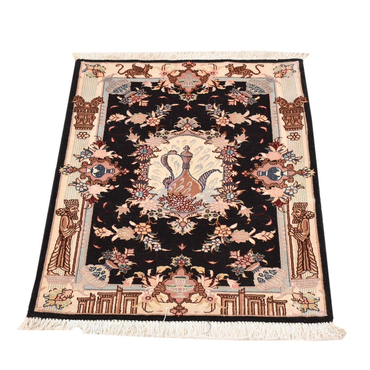 Perser Rug - Tabriz - Royal - 90 x 60 cm - dark blue