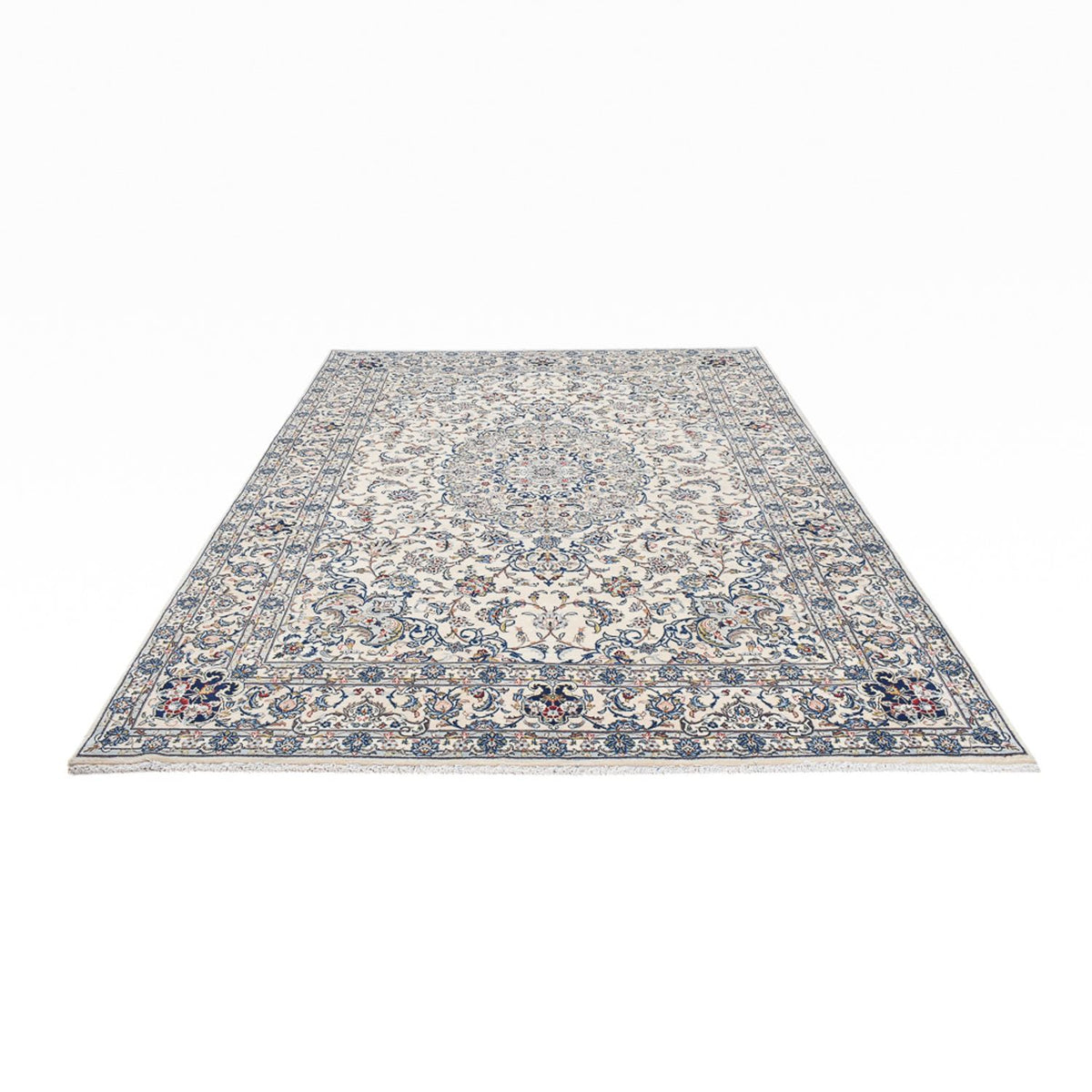 Perser Rug - Keshan - Royal - 348 x 252 cm - grey