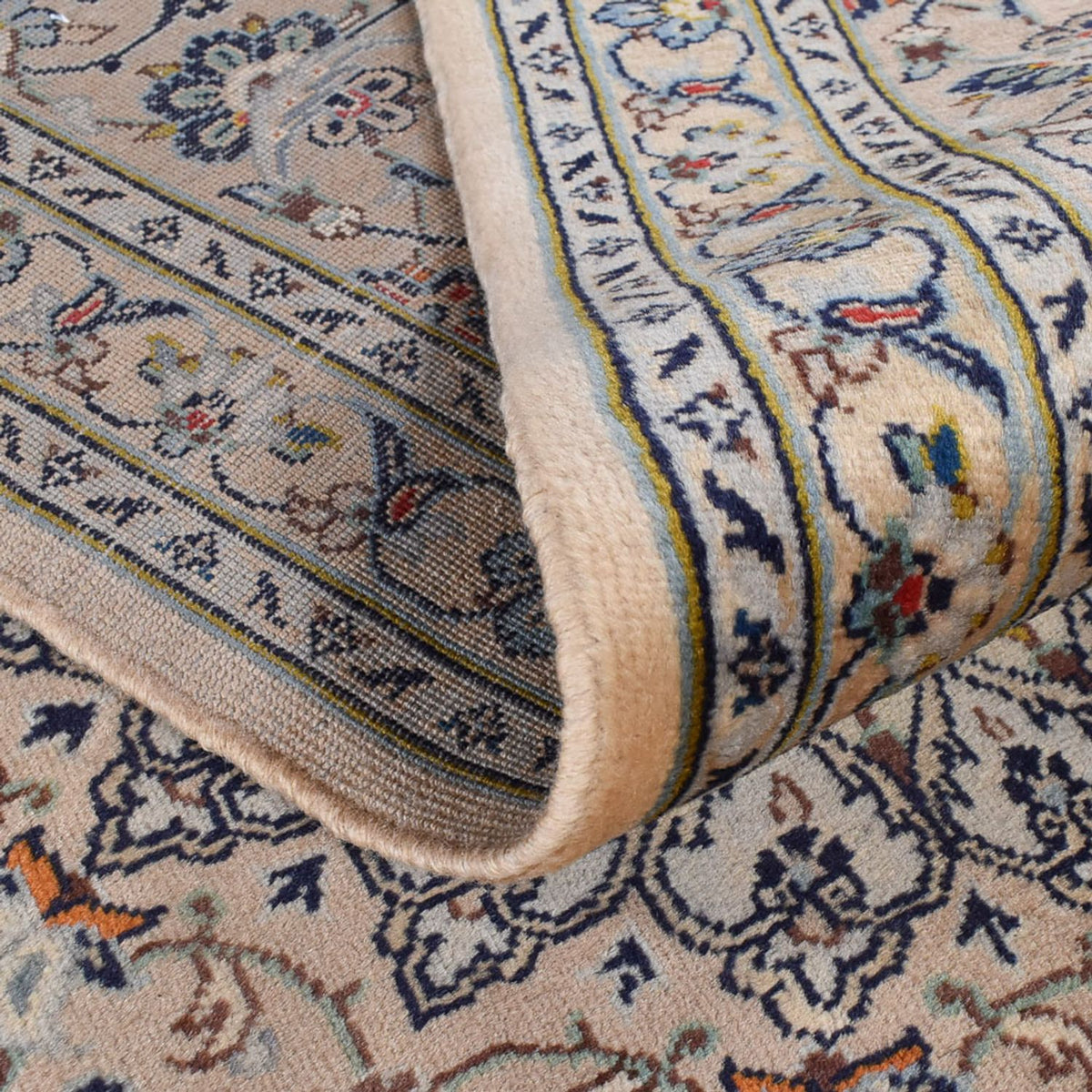 Perser Rug - Keshan - Royal - 347 x 246 cm - sand