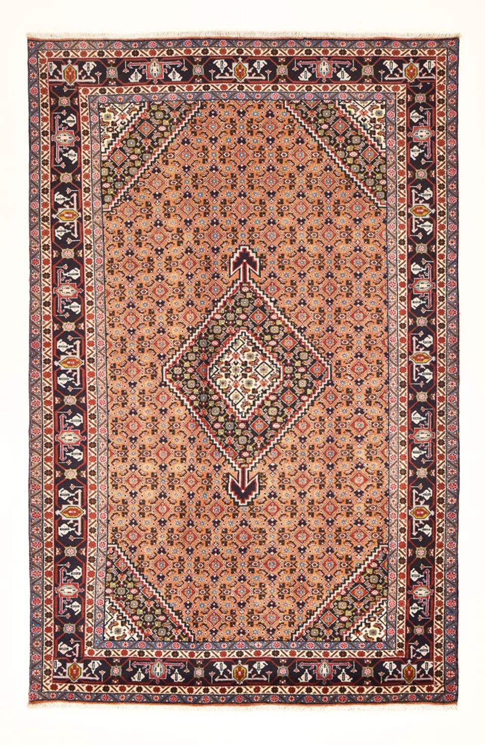 Perser Rug - Nomadic - 300 x 195 cm - light red