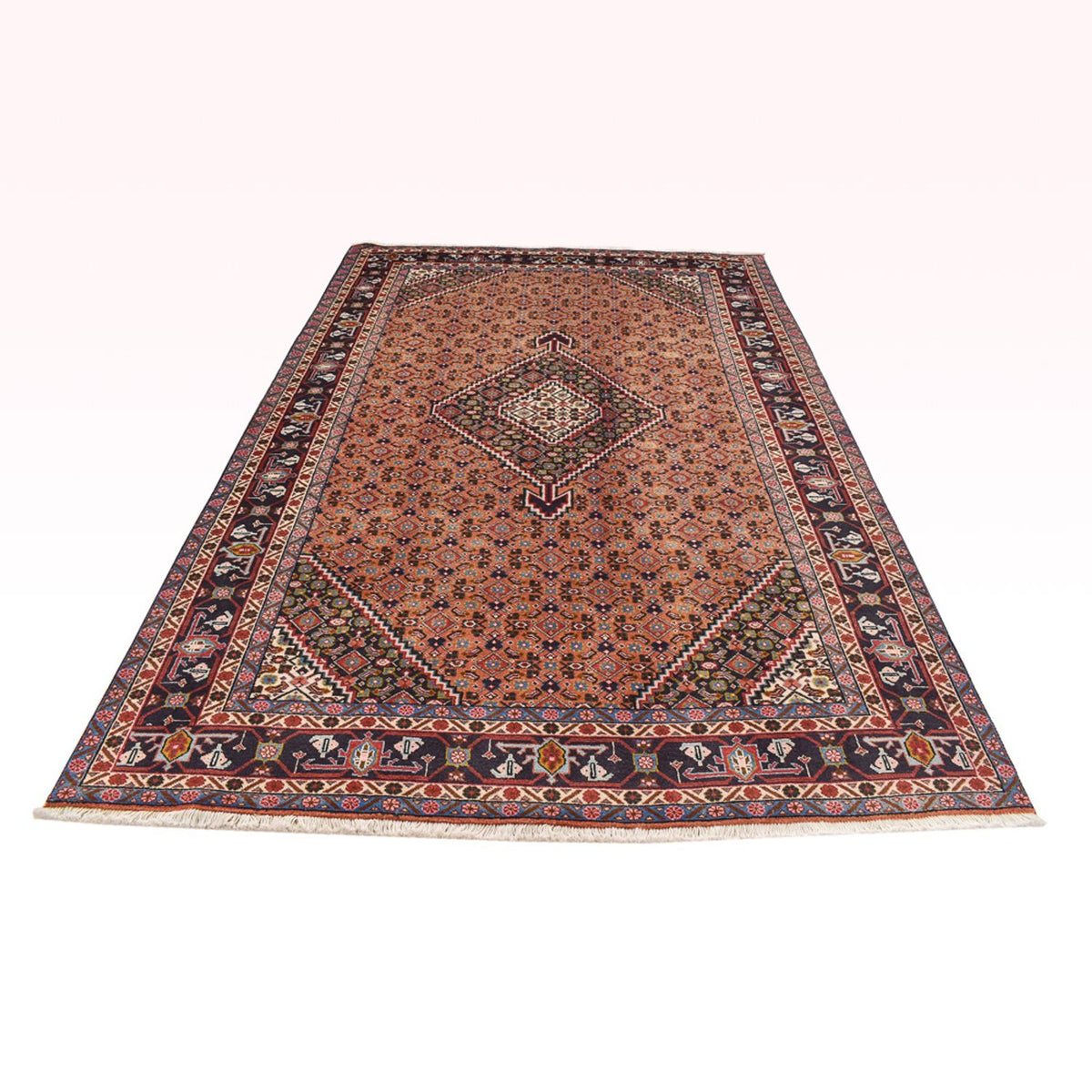 Perser Rug - Nomadic - 300 x 195 cm - light red