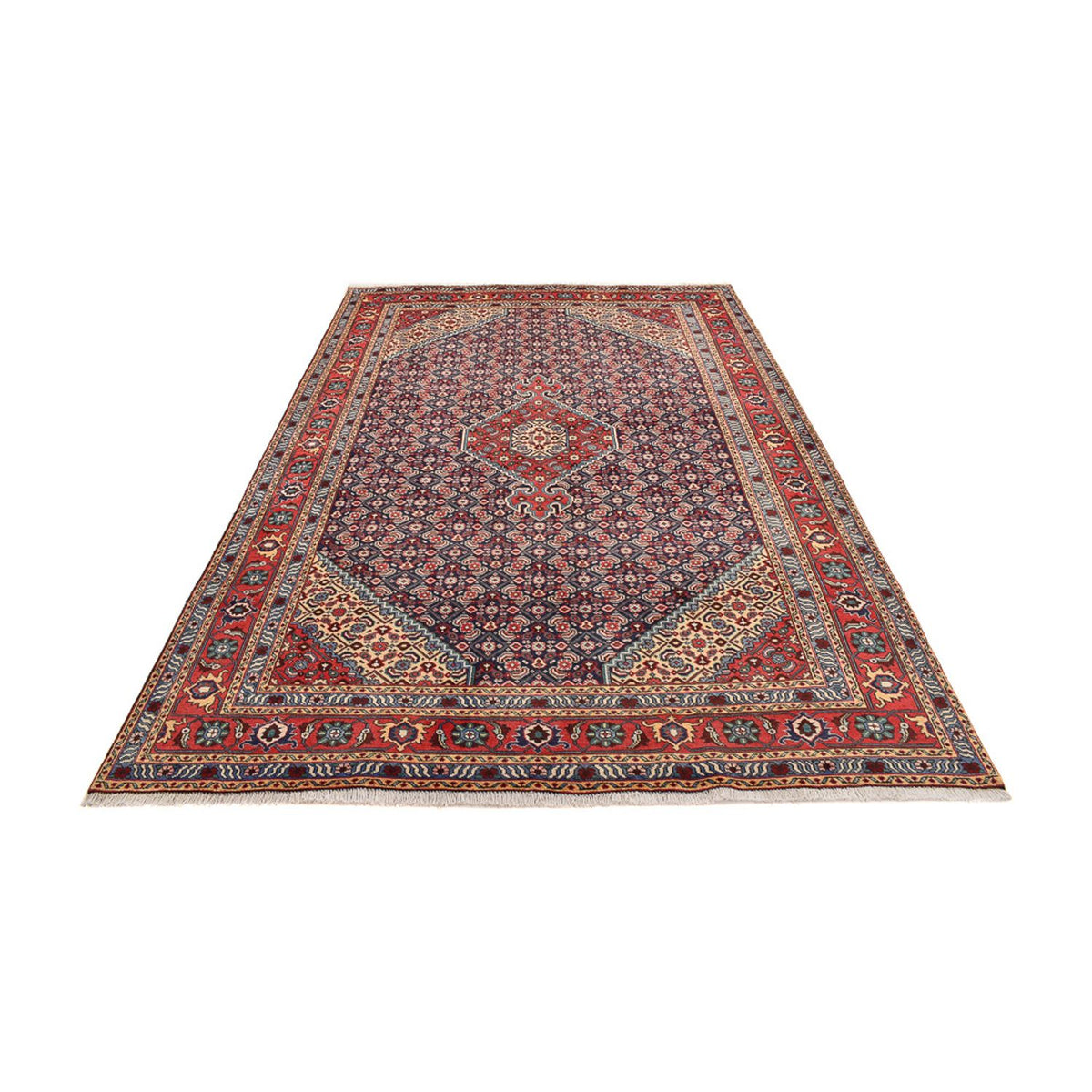 Perser Rug - Nomadic - 287 x 196 cm - bordeaux red