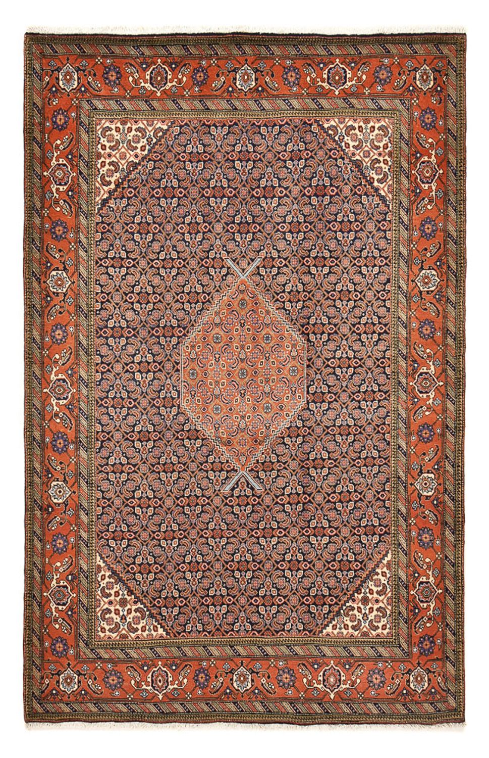Perser Rug - Nomadic - 293 x 197 cm - dark beige