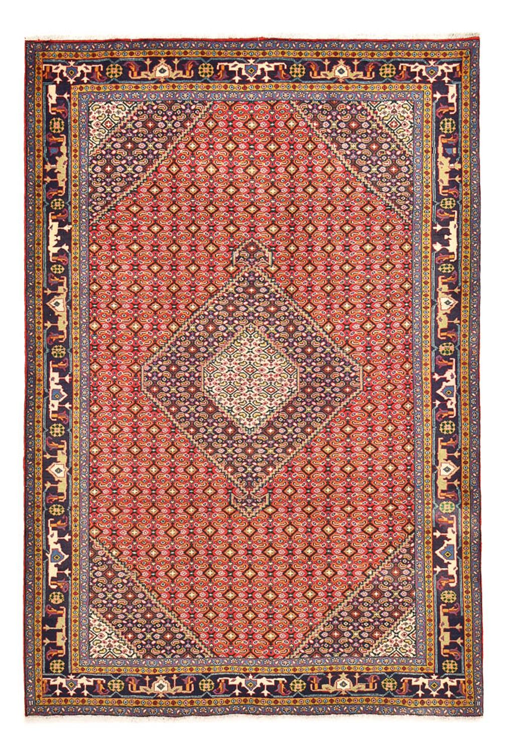 Perser Rug - Nomadic - 287 x 202 cm - light red