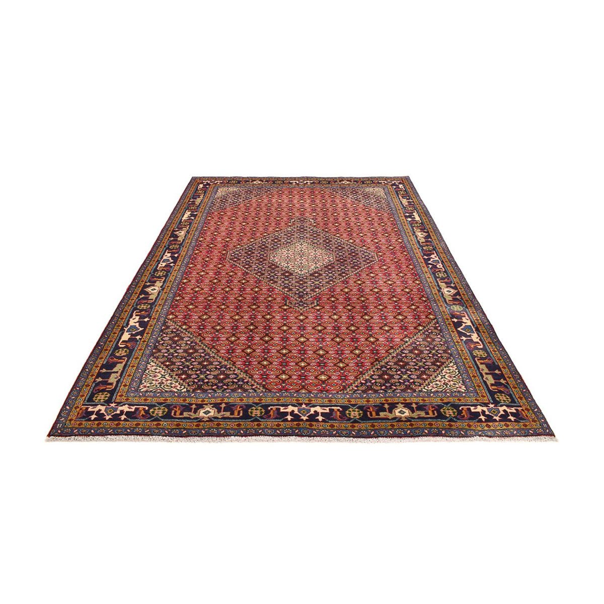 Perser Rug - Nomadic - 287 x 202 cm - light red