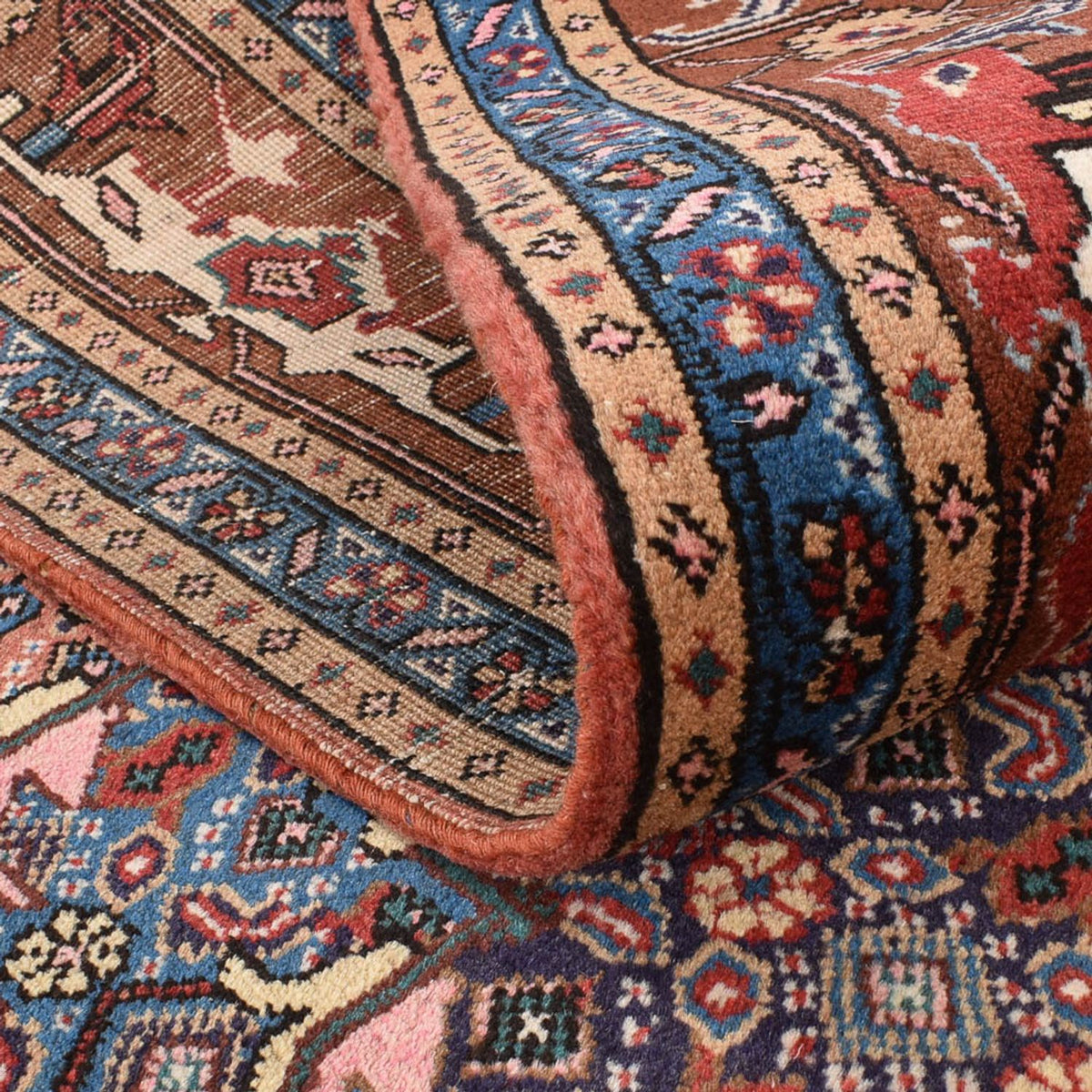 Perser Rug - Nomadic - 294 x 204 cm - sea blue