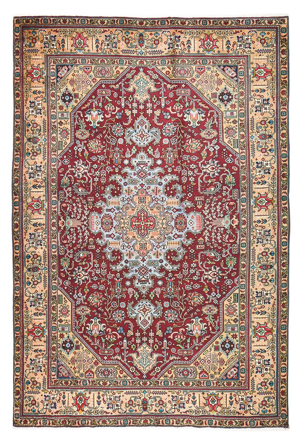Perser Rug - Tabriz - Royal - 298 x 203 cm - red