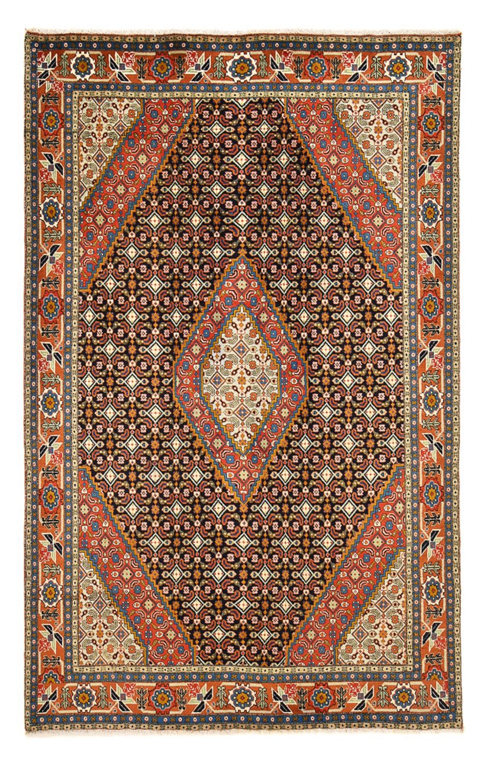Perser Rug - Tabriz - 302 x 197 cm - dark beige
