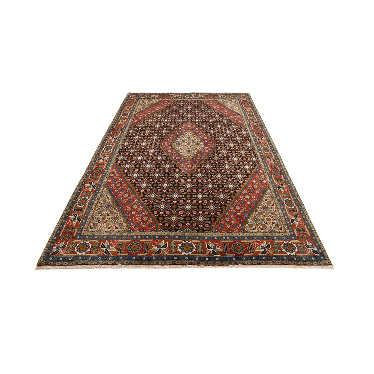 Perser Rug - Tabriz - 302 x 197 cm - dark beige