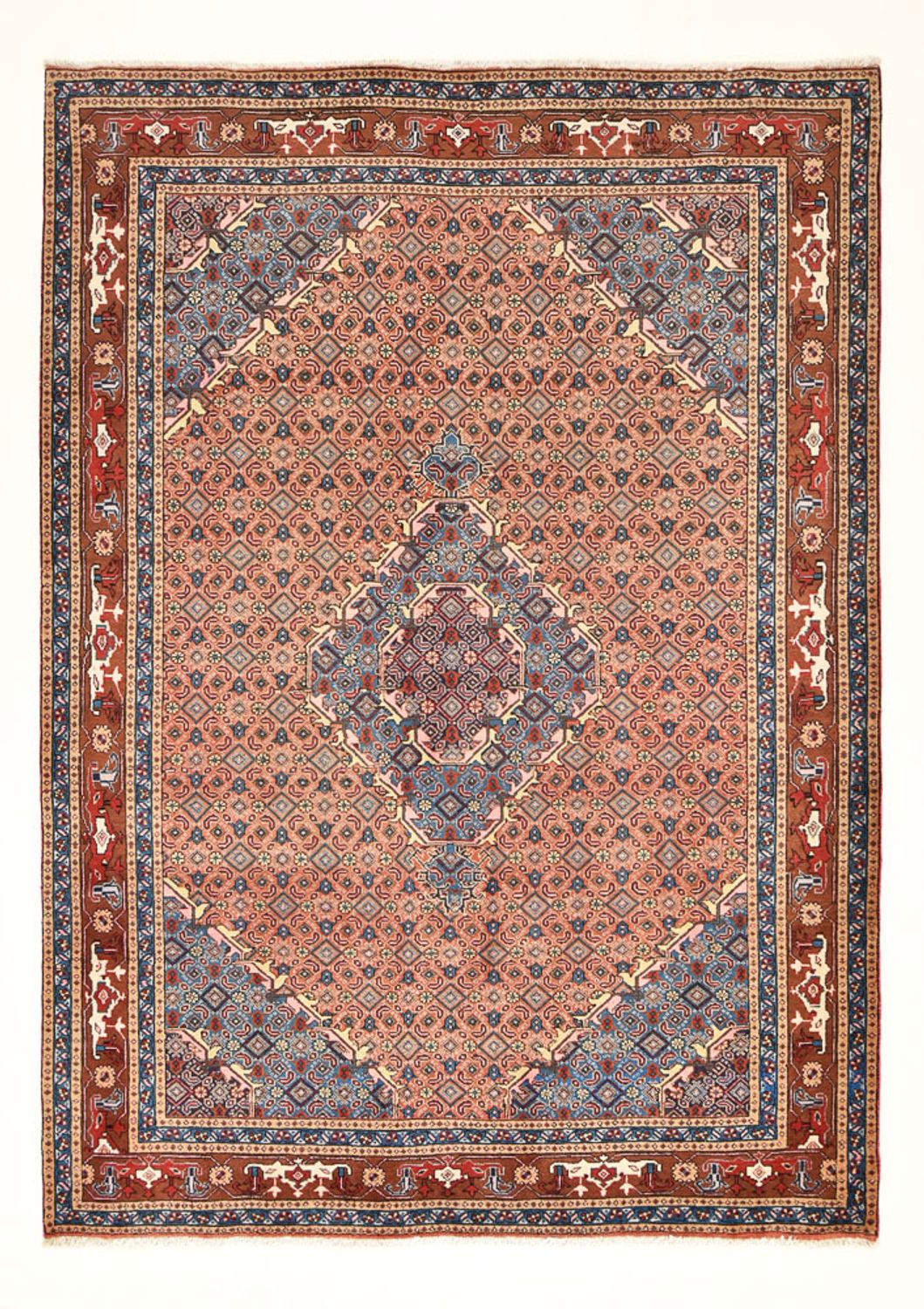 Perser Rug - Nomadic - 281 x 201 cm - light red