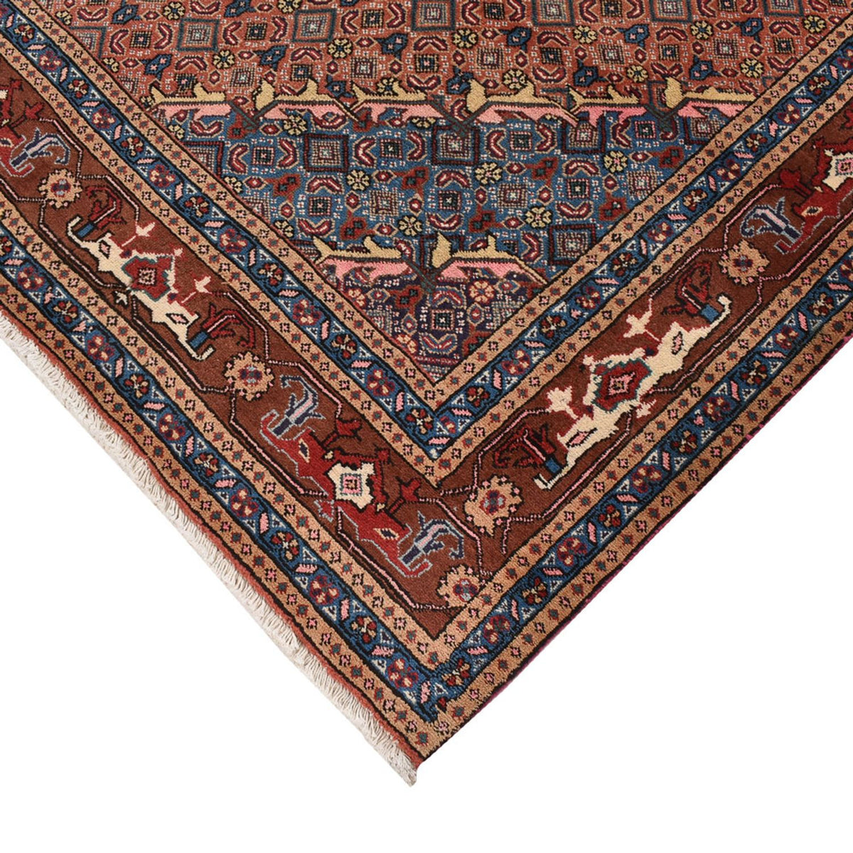 Perser Rug - Nomadic - 281 x 201 cm - light red