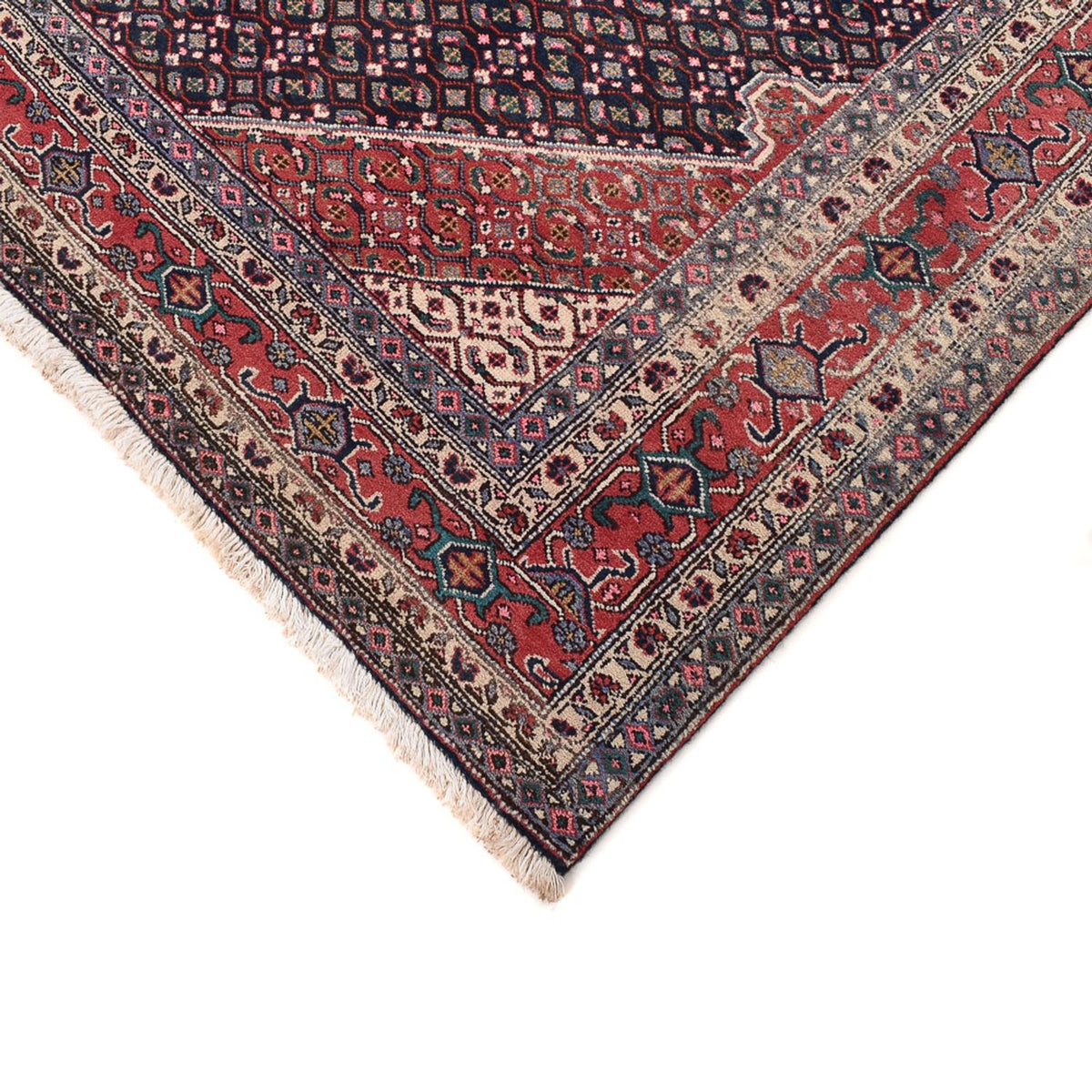 Perser Rug - Nomadic - 304 x 199 cm - bordeaux red