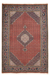 Perser Rug - Nomadic - 288 x 191 cm - dark red