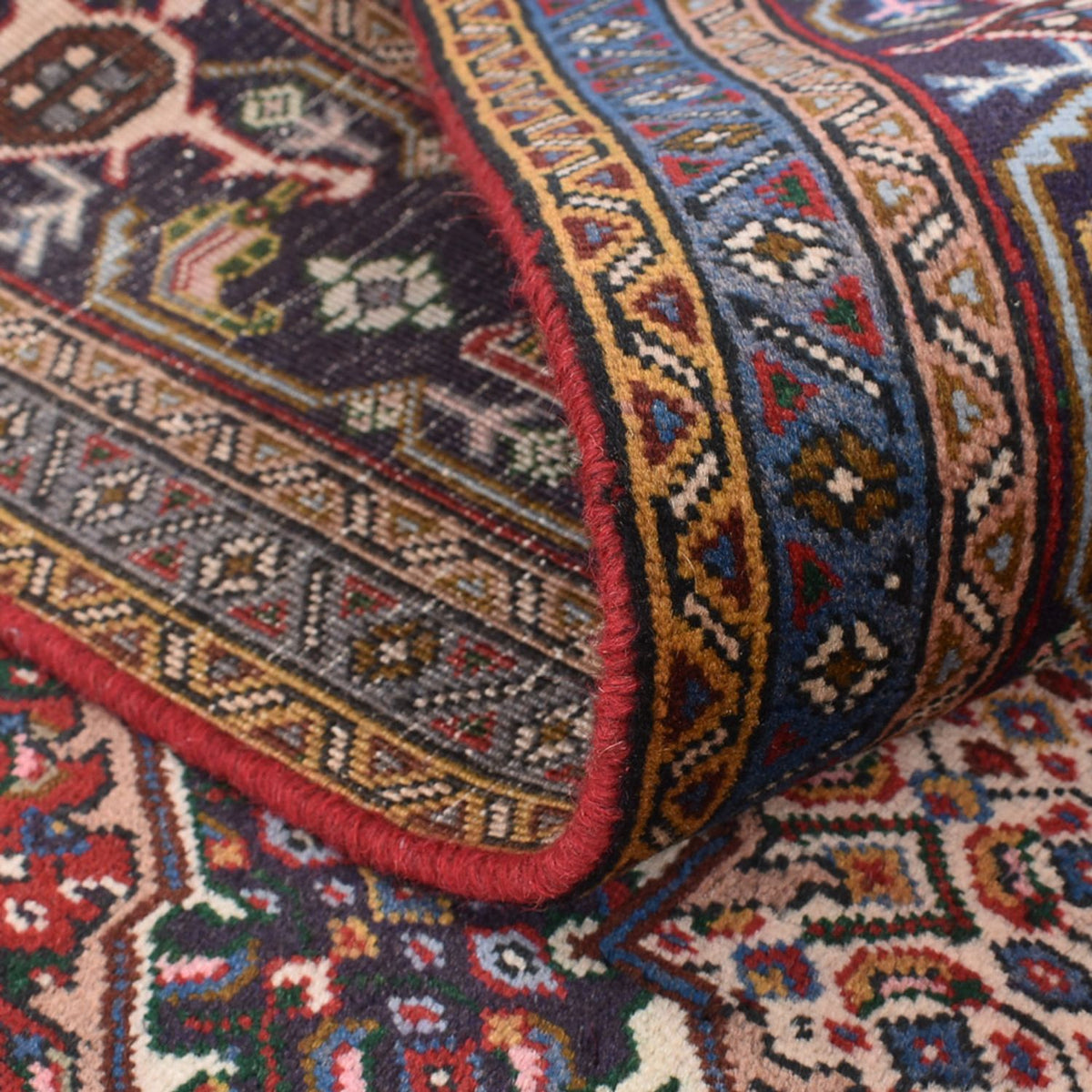 Perser Rug - Nomadic - 288 x 191 cm - dark red