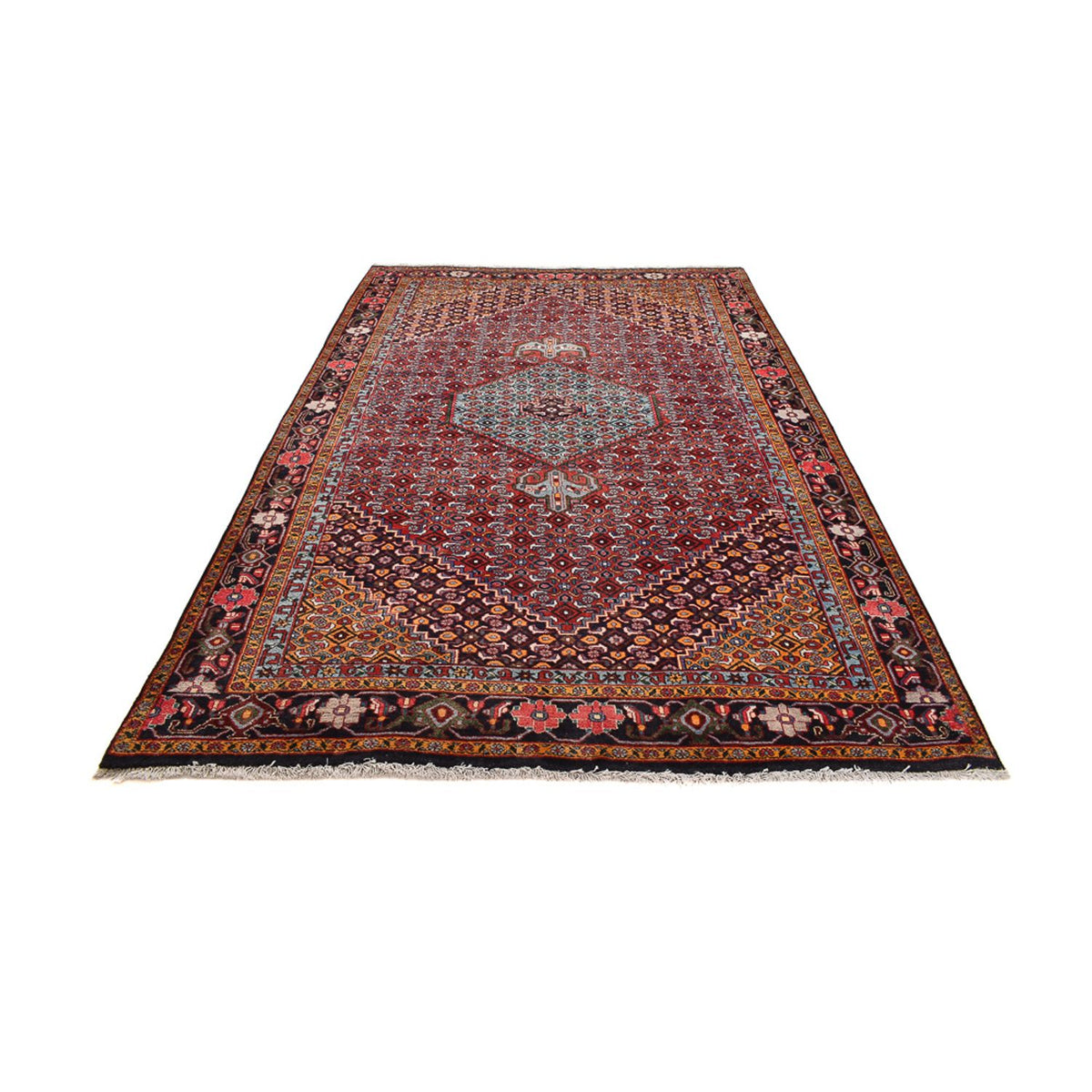 Perser Rug - Nomadic - 305 x 202 cm - light red