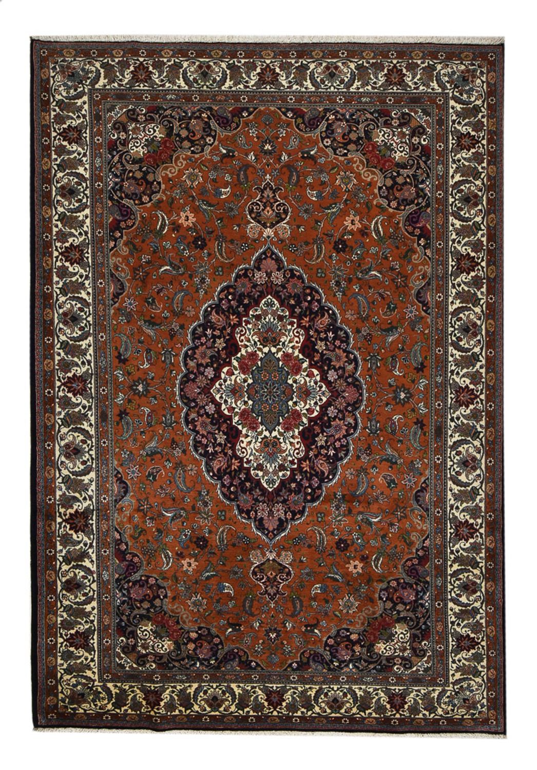 Perser Rug - Nomadic - 303 x 206 cm - dark red