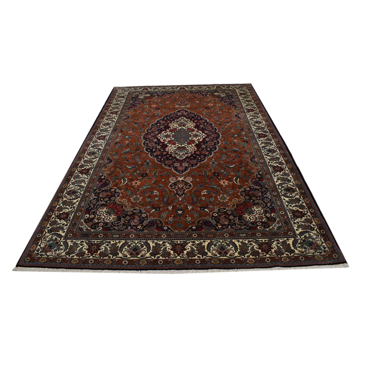 Perser Rug - Nomadic - 303 x 206 cm - dark red