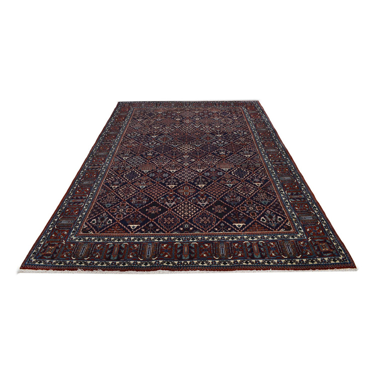 Perser Rug - Nomadic - 300 x 202 cm - wine red