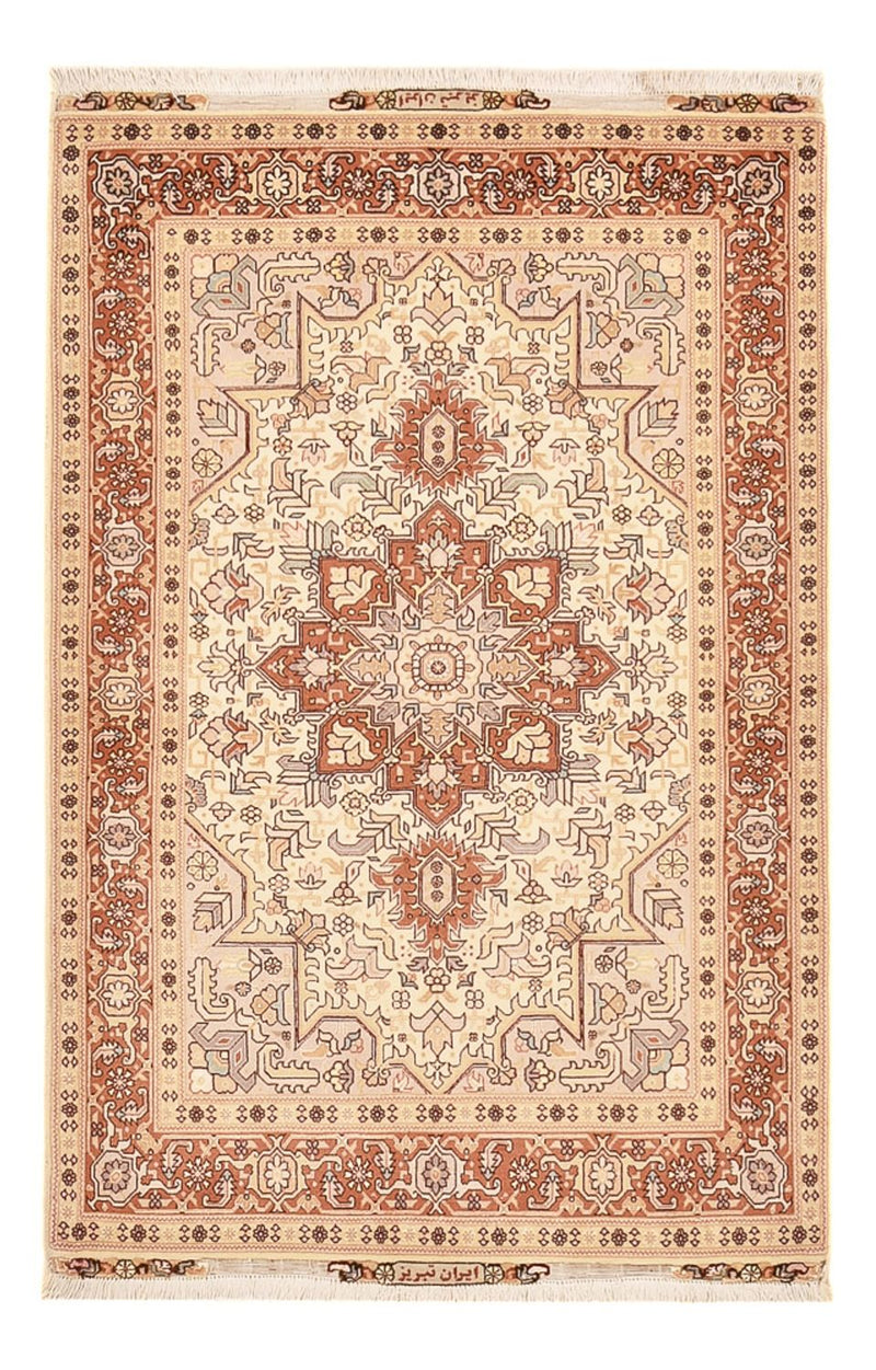 Perser Rug - Tabriz - Royal - 153 x 100 cm - light beige