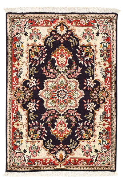 Tabriz - 50 Raj Rug 60x89cm - Persian Rugs
