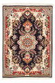 Tabriz - 50 Raj Rug 89x60cm - Persian Rugs