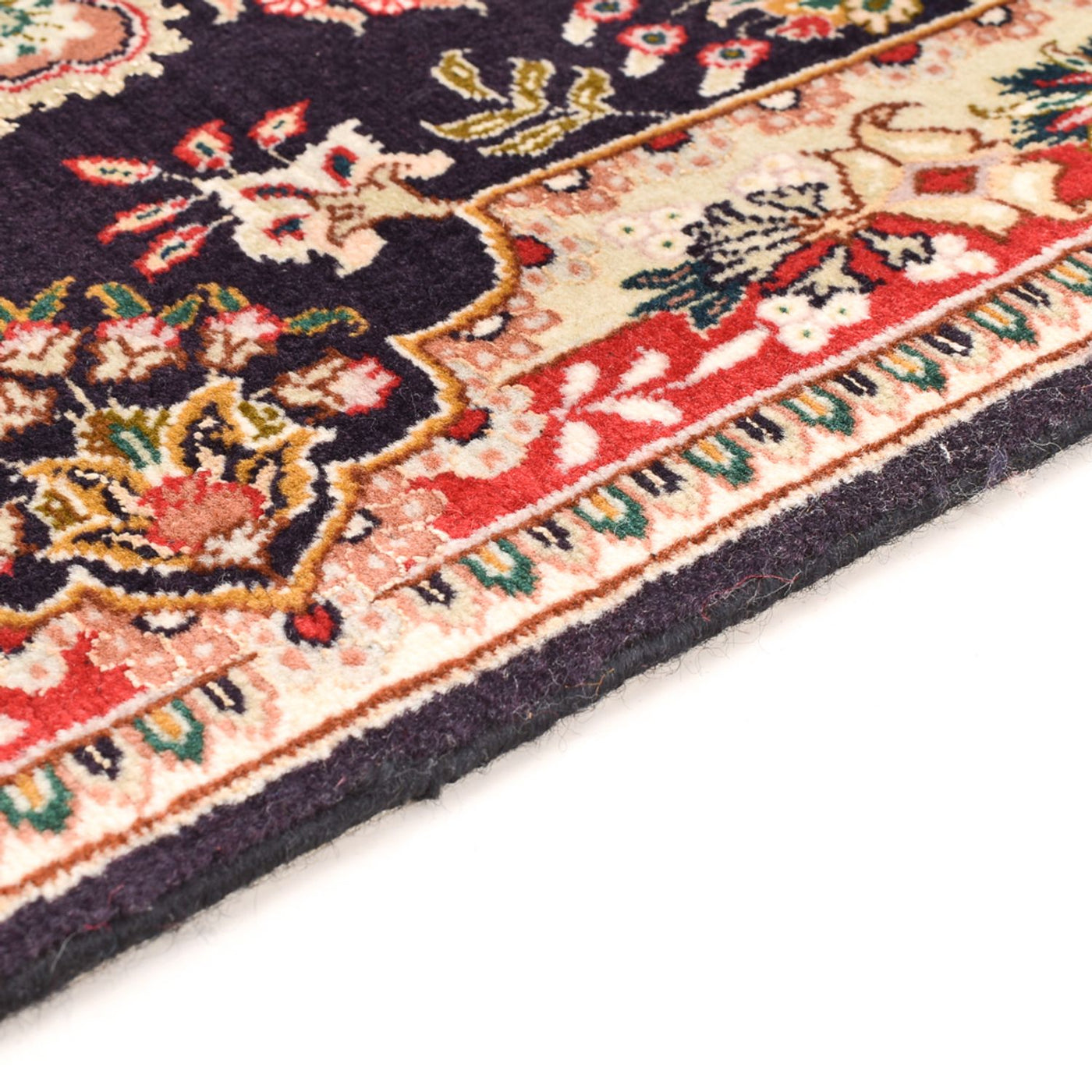 Tabriz - 50 Raj Rug 89x60cm - Persian Rugs
