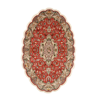 Perser Rug - Tabriz - Royal - 205 x 130 cm - red