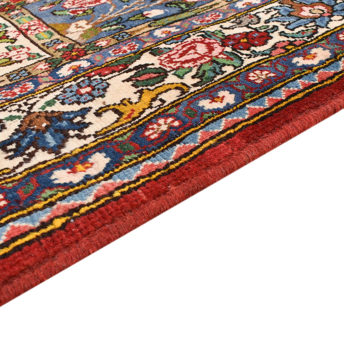 Bakhtiari Rug 205x128cm - Persian Rugs