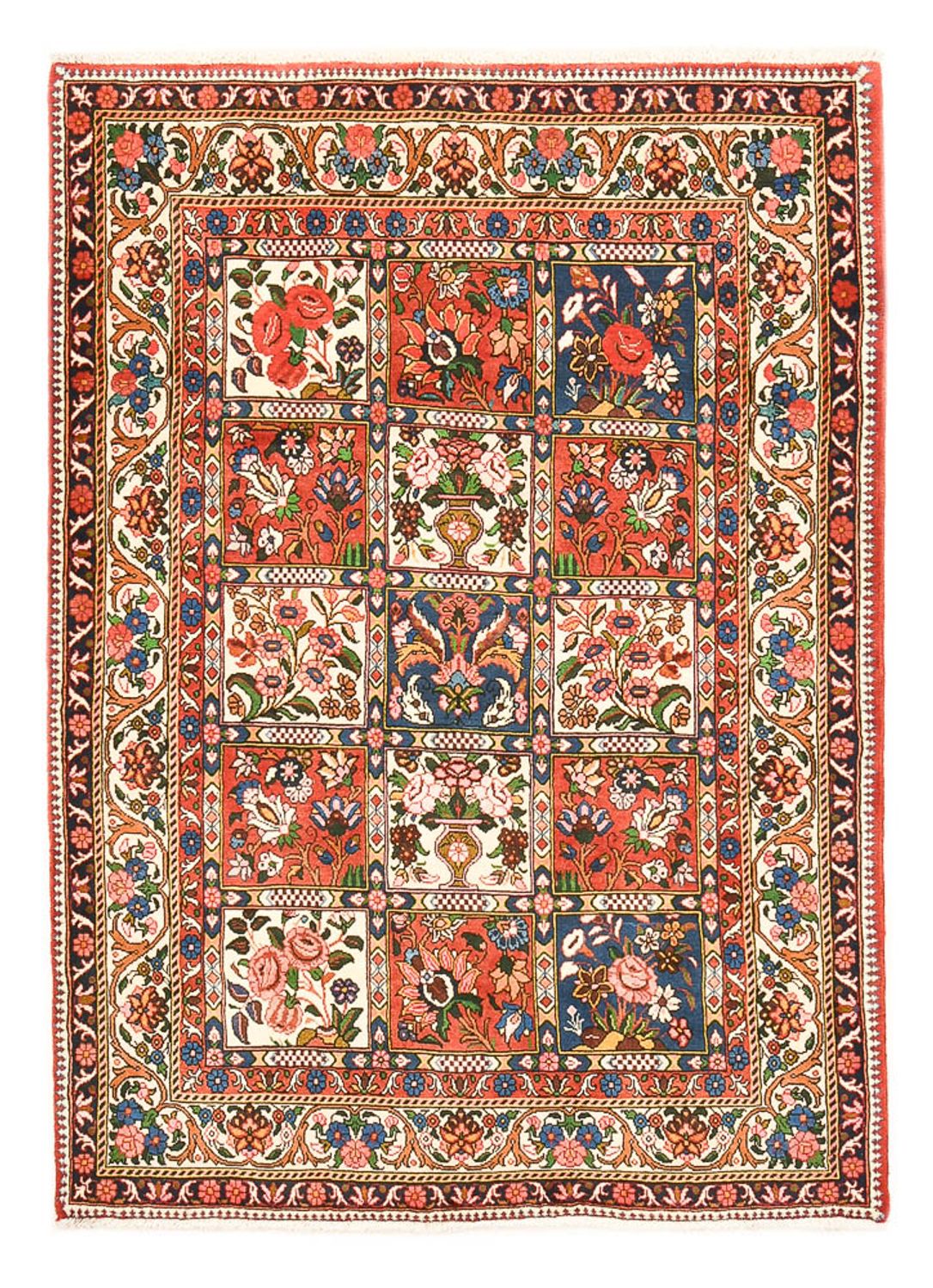 Perser Rug - Nomadic - 195 x 139 cm - multicolored