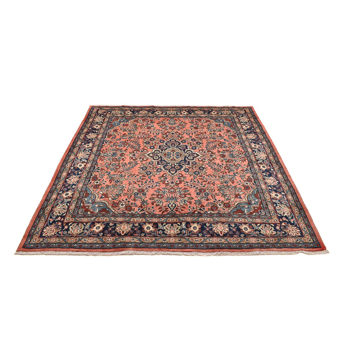 Perser Rug - Nomadic - 222 x 208 cm - rose