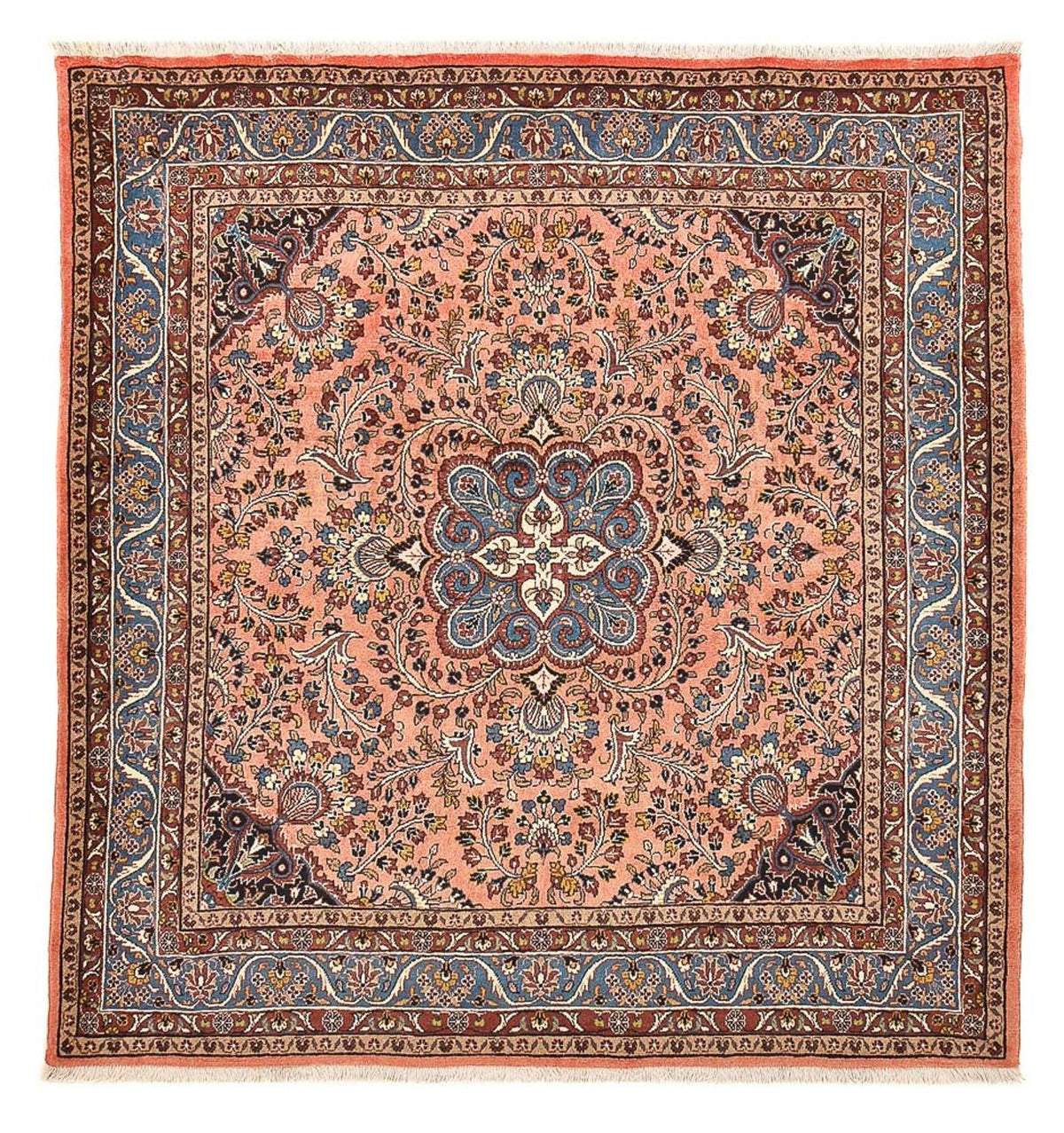 Perser Rug - Nomadic - 223 x 214 cm - rose